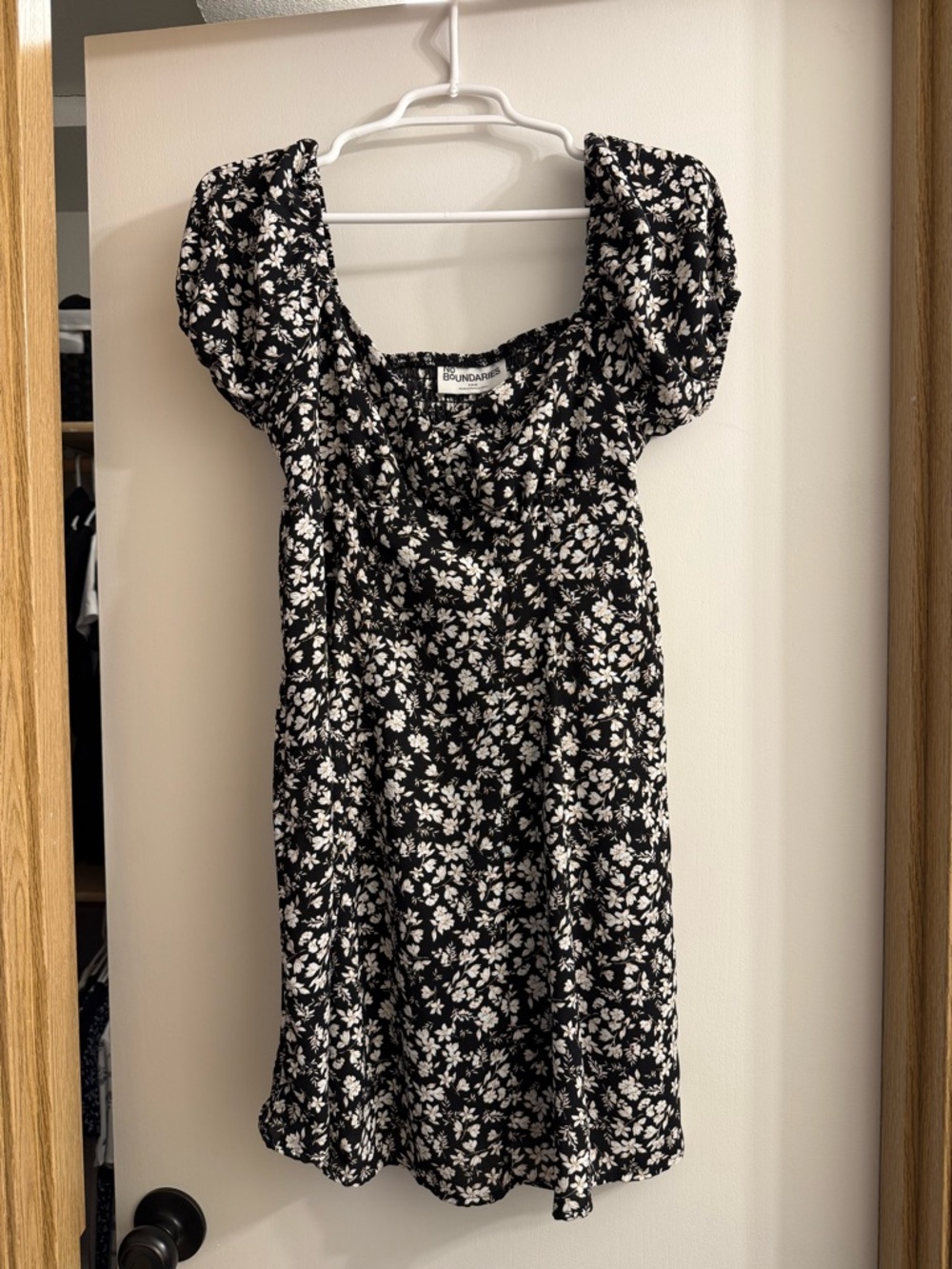 floral mini dress